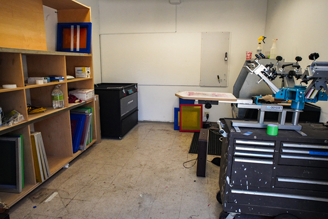 photo of the printing and design labs