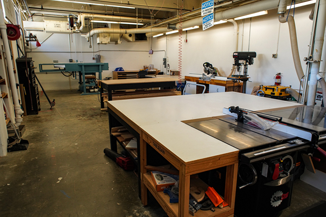 photo of the fabrication shop