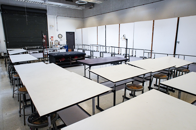 photo of a studio classroom