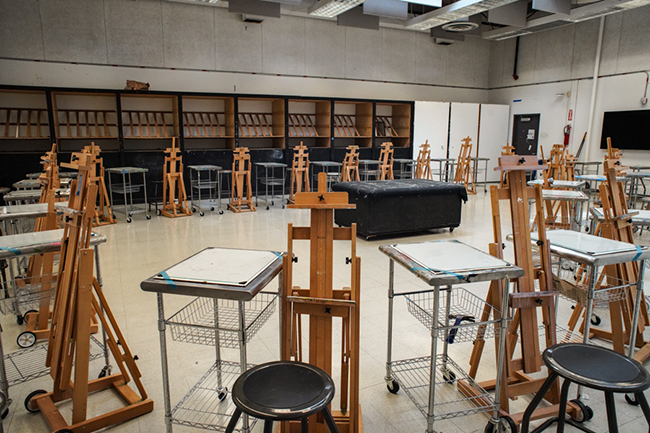 photo of a studio classroom