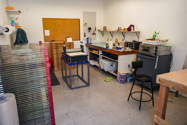 photo of the printing and design labs