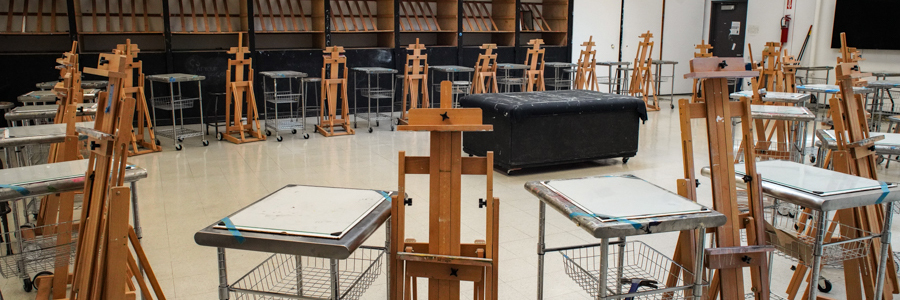 photo of studio classroom
