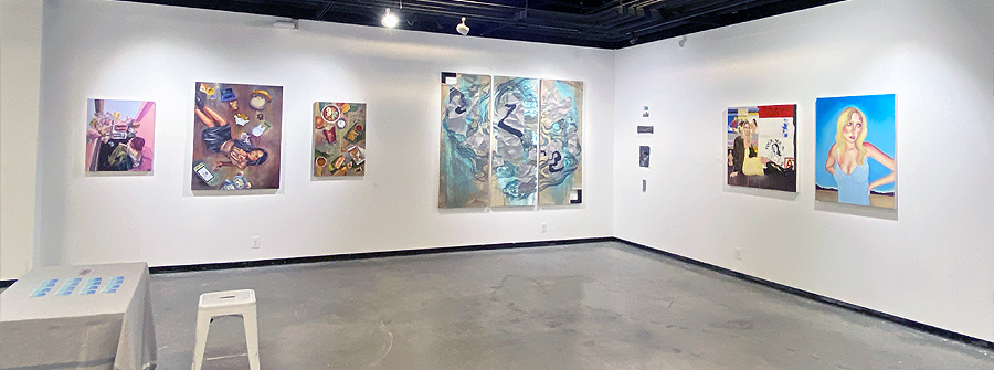 2 of 9, kamil gallery with art