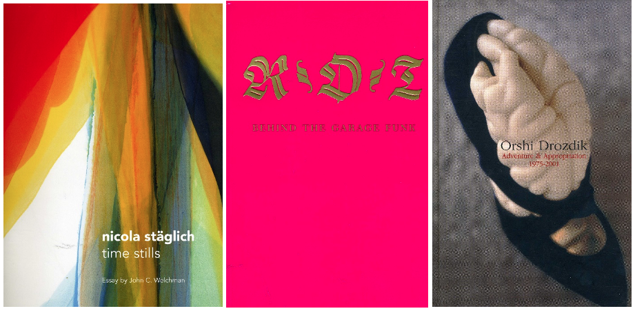 three catalogue covers