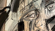 Thumbnail image of painting by Keywan Tafteh