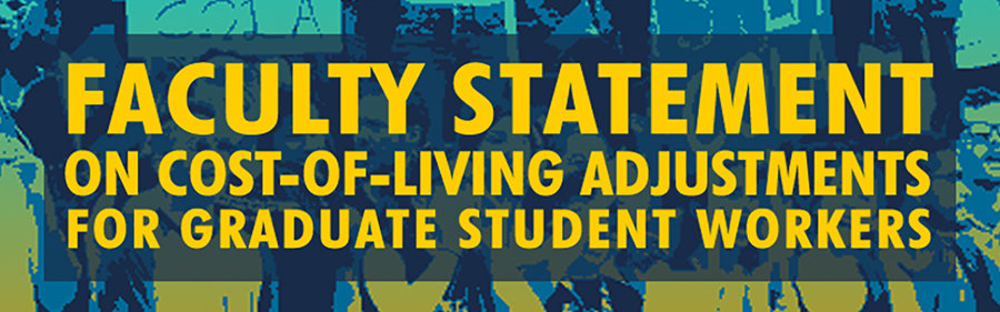 Faculty Statement on Cost-of-Living Adjustments