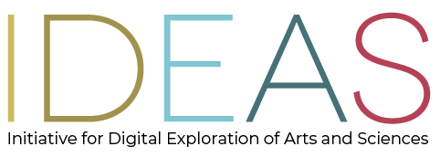 text logo for IDEAS