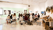Photo of PhD Workshop for the exhibition Making Communities